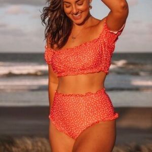 Floral Two Piece Swim